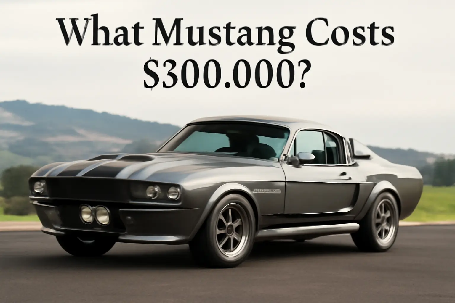 What Mustang Costs $300,000