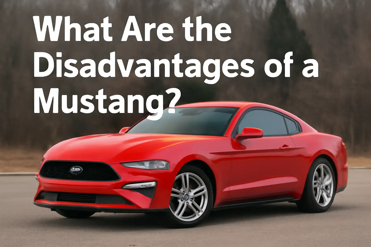 What are the disadvantages of Mustang